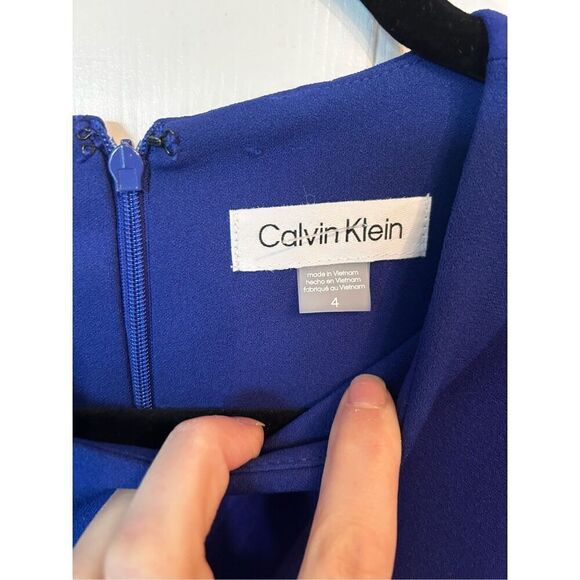 Calvin Klein pants suit, sexy, classy ankle with pockets no sleeves new with tag - Picture 2 of 4